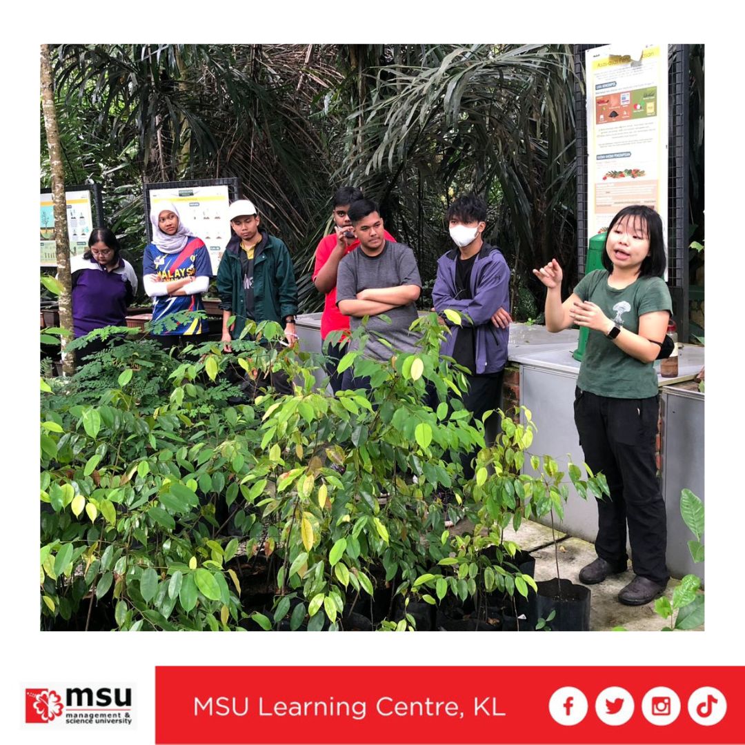 MSULCKL's tweet image. Learning happens everywhere,not just in the classroom.
A fun and wonderful experience by our students during their trip to Taman Tugu as part of #SDG awareness.
#SDGawareness
@MSUmalaysia 
@MohdShukriYajid