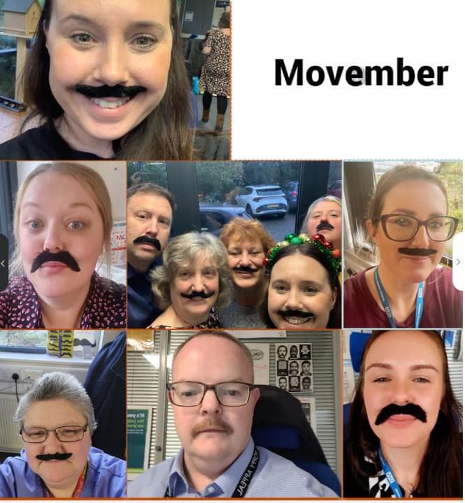 Lerab1983's tweet photo. @NHSNLaG @SPA amazing team! Well done Paul #Movember https://t.co/OsAxJwPJ8N