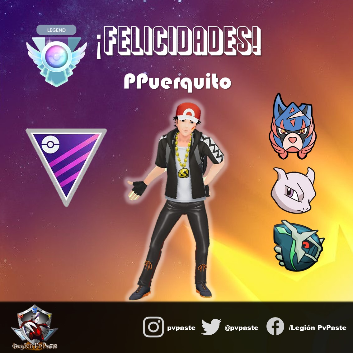 Acaba de terminar la temporada numero 12 de GBL y como es costumbre queremos felicitar a los jugadores de nuestro team que alcanzaron el rango leyenda! 
Muchas felicidades <a href="/Cabrera07ERC/">Esteban Cabrera</a> <a href="/ed_osti/">EdOsti</a> PPuerquito! 

Y una especial felicitación a nuestro nuevo integrante <a href="/dsenaeliezer1/">Gerardo E. De Sena</a>