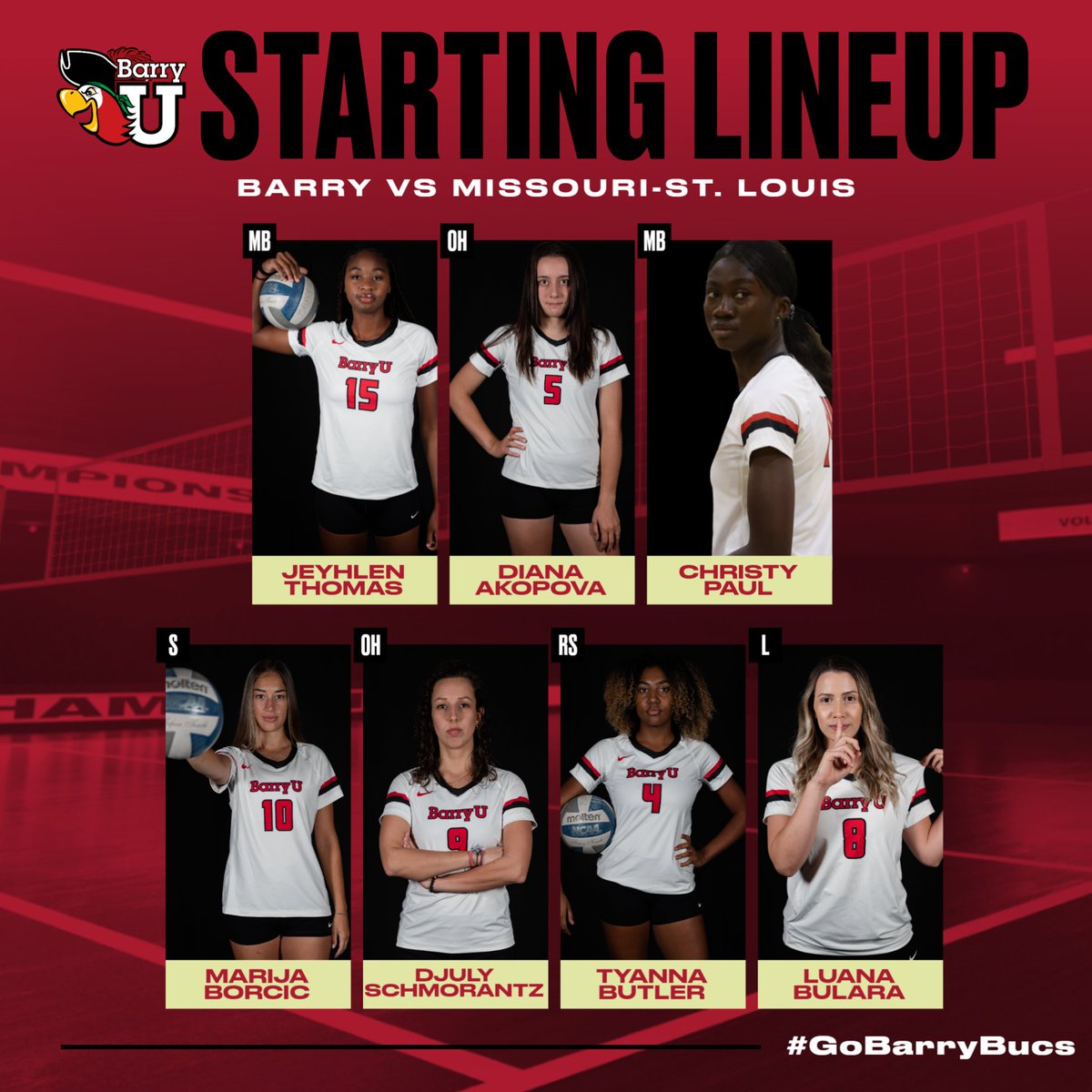 Barry University Volleyball tweet media