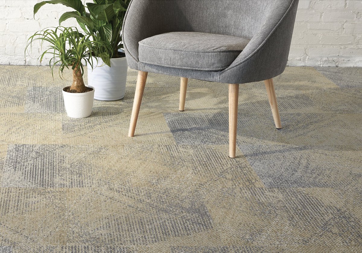 FuseAlliance's tweet image. Congratulations to Fuse supplier @MillikenFloors for their @InteriorDesign Best of Year Awards finalist: Coastline in in the #modularcarpet category. The Coastline collection is printed on ECONYL® yarn which is reclaimed from fishing nets, carpet, and other nylon waste.