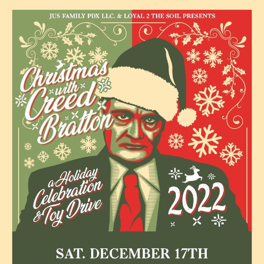 It's a Christmas with Creed... Yes THE Creed Bratton from The Office!

Join us here at the Wonder for a special Holiday Celebration and Toy Drive for the kiddos Dec. 17th

Tickets Available at Wonderballroom.com

wonderballroom.com/events/christm…

#creedbratton #pdx #portland #music