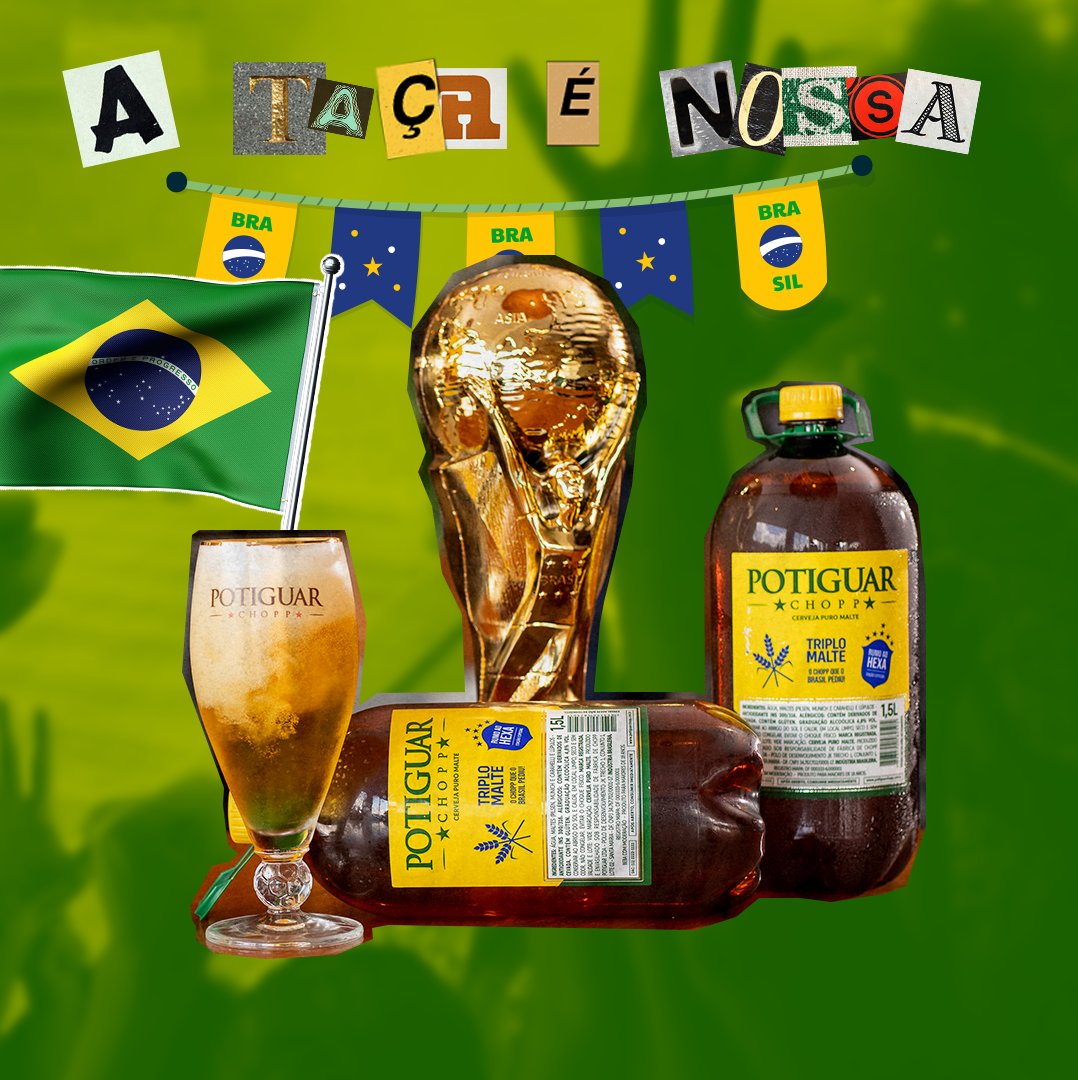 ChoppPotiguar's tweet photo. Aquela paixão nacional estampada na camisa de todo autentico Brasileiro!
A  gente se vestiu para torcer pelo nosso Brasil https://t.co/jPz8VAfBza