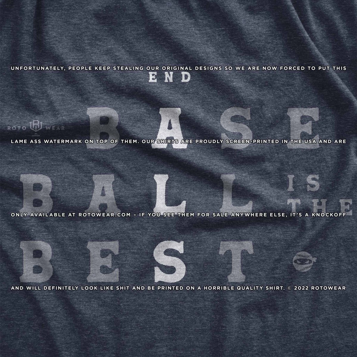 RotoWear's tweet image. Baseball Is The Best

We’re proud to partner with @PitchingNinja in support of @SlangsOnSports

Proceeds from each shirt sold will benefit @ProjectALSorg – available to pre-order until 12/11

🔥👕 available only at:
rotowear.com/products/baseb…