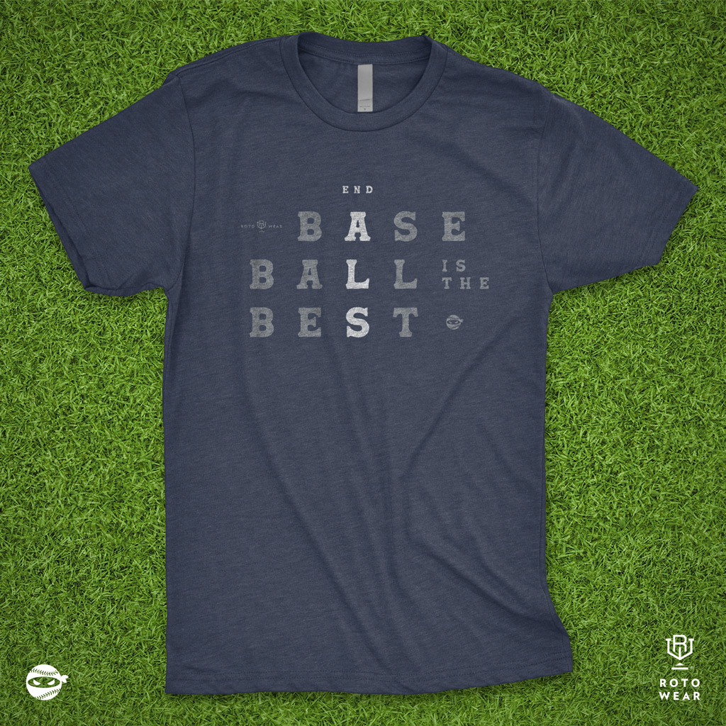 RotoWear on X: Baseball Is The Best We're proud to partner with  @PitchingNinja in support of @SlangsOnSports Proceeds from each shirt sold  will benefit @ProjectALSorg – available to pre-order until 12/11 🔥👕