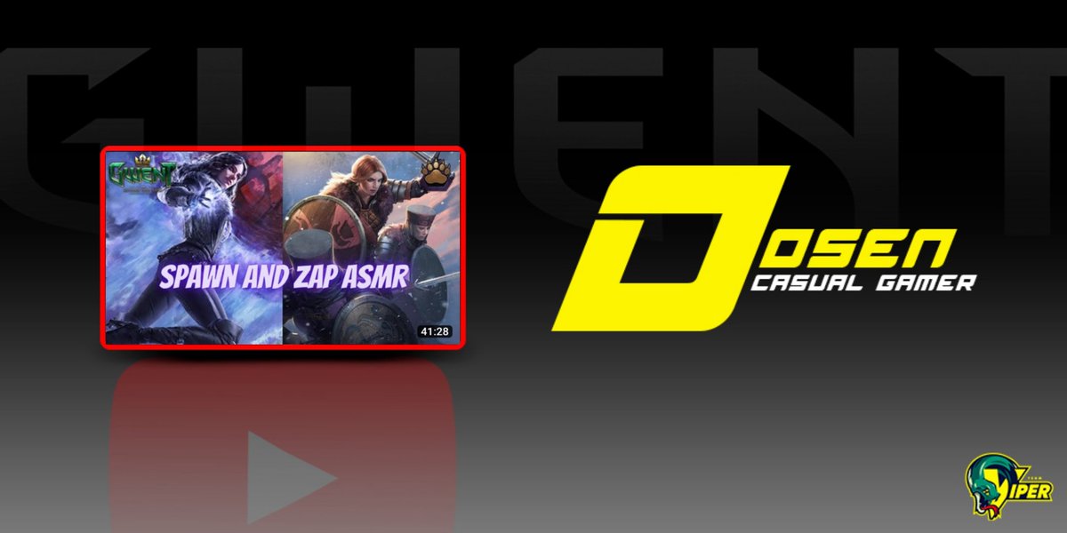 Como todos los días.. Nuevo video de Gwent Dosen Casual Gamer <a href="/tomabekz/">Dosen Casual Gamer</a>,  Deck de SK en su canal de YouTube ▶️

There Will Be Nothing To Pick Up When I'm Done With You In Skellige ! Illusion Meme 10.11

YouTube link:
youtu.be/LK0cBvwO6qU

#TeamViper #Gwent #YouTube