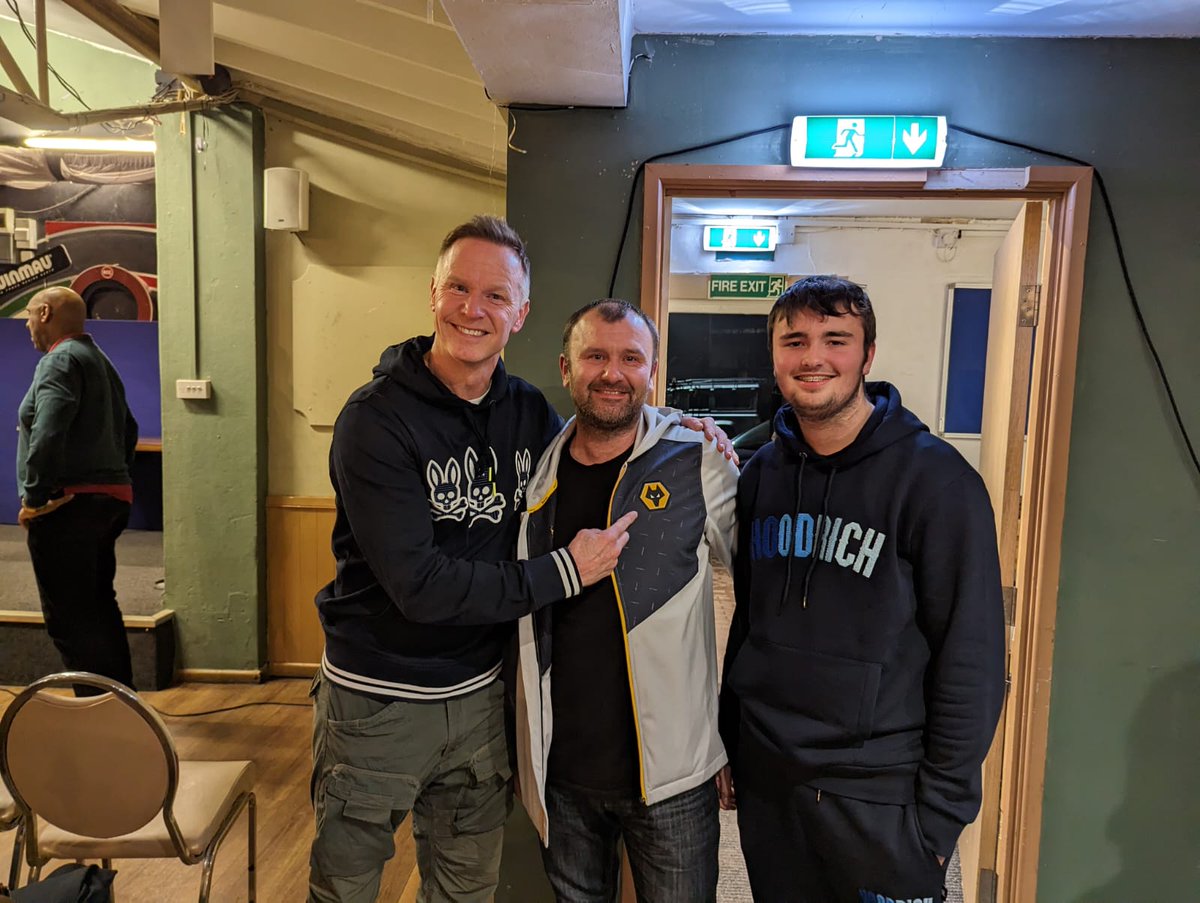 DavidBirch2's tweet image. Night out at Gary Pownland and met @MrJodyCraddock