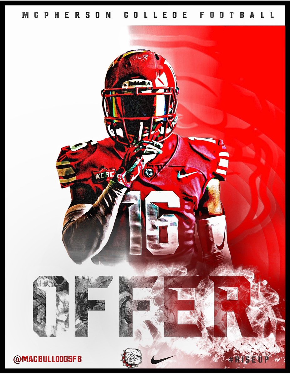 Kannon Brooks (@kannonbrooks) on Twitter photo Grateful for the official offer from <a href="/BryceChavis/">Bryce Chavis</a> and <a href="/MACBulldogsFB/">McPherson Football</a> to further my academic and athletic career. #BulldogPride
<a href="/ChampionHSFB/">We Are Champion Football</a> Grateful for the official offer from <a href="/BryceChavis/">Bryce Chavis</a> and <a href="/MACBulldogsFB/">McPherson Football</a> to further my academic and athletic career. #BulldogPride
<a href="/ChampionHSFB/">We Are Champion Football</a>