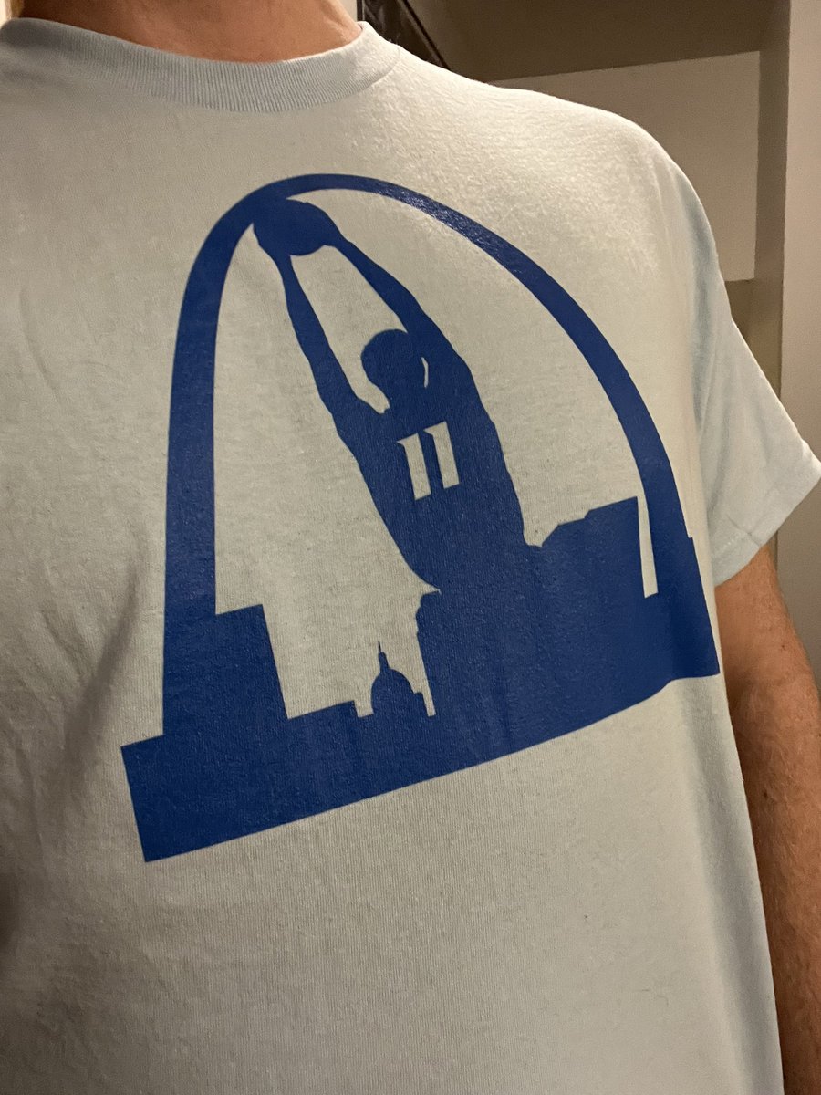 sullivan_dr's tweet photo. It feels like the right day to wear the @persoNILdesign t-shirt for the first time. #GoJays https://t.co/3aI8aDGflp