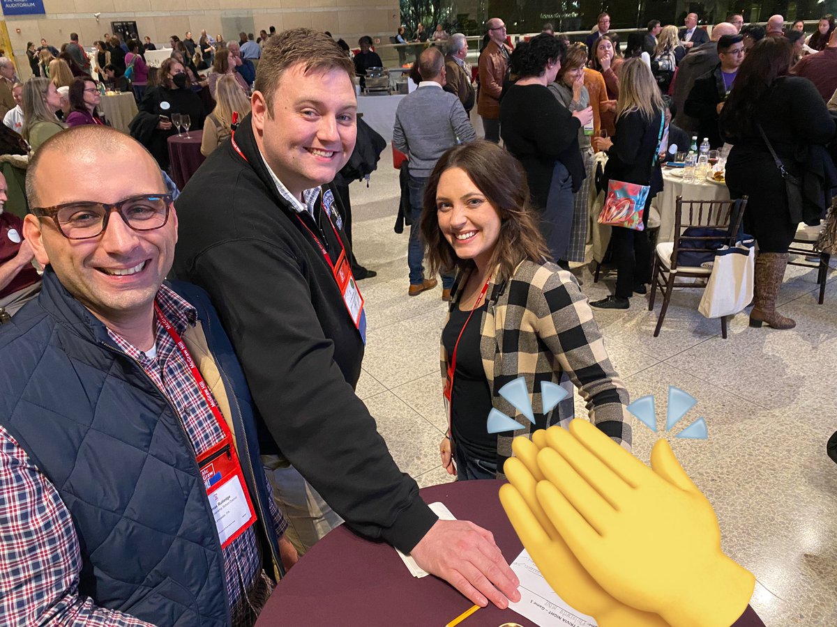 jackieteaches's tweet photo. #NCSS2022 trivia night - I’m blown away by the amazing knowledge of these three. #imnohelp @KelseySpang @MrBookerEDU @TRutledgeIV https://t.co/HX6FxGuGT5