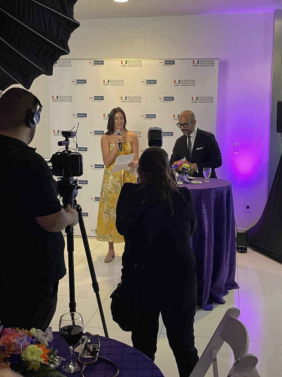 BatamiGordon's tweet photo. So honored to be present for the dedication of the the Eileen Youtie Predisposition Syndrome Initiative - an effort continuing the work of an amazing woman who fought to educate about #BRCA while fighting her own cancer battle - and work at @SylvesterCancer. https://t.co/nzywyHK3wa