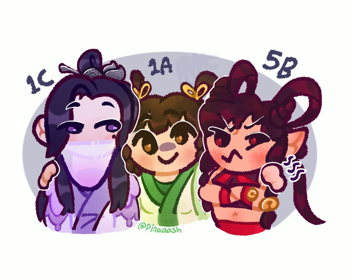 Pinaaash's tweet photo. Ah yes, my favorite polyship with my three (3) favorite gorls 😌✨️ w/ @raadst expression meme!

[#svsss #shl #nyy #lmy #mingningling(?)] https://t.co/je162aF8Tn