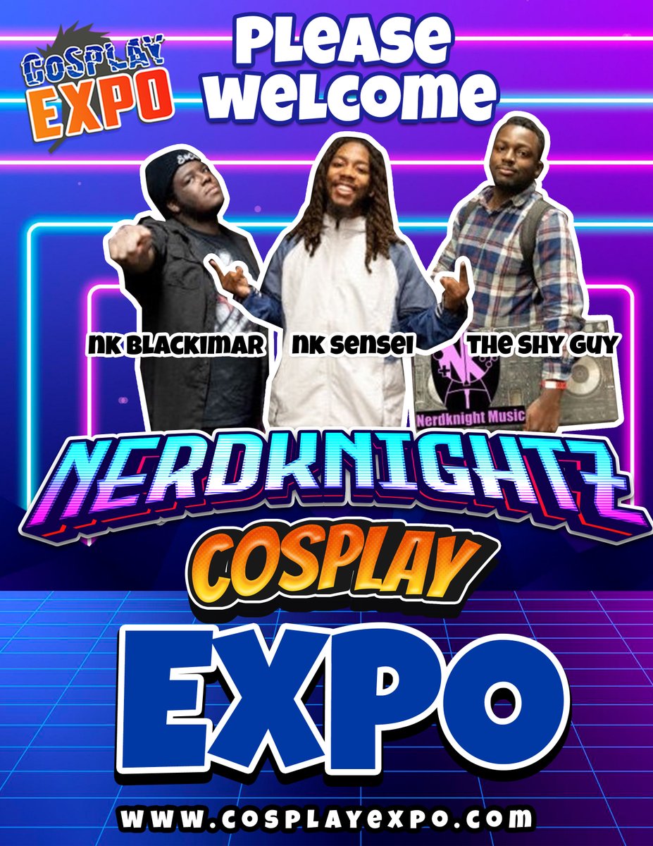 See y'all in Vegas if you're going! Catch our performance on December 9th.
Big thank you to <a href="/cosplay_expo/">Cosplay Expo is DECEMBER 8-10! VEGAS! Almost time.</a>!