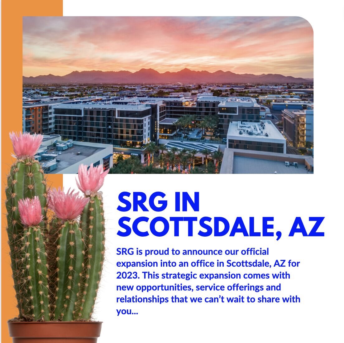COO_SRG's tweet photo. Expansion brings exciting opportunity and the ability to serve our coveted clients that much more…onward and upward! #srgrisk https://t.co/USBjcr1IeF