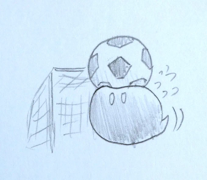 おはポチ('ω`)
きんよーび🦊
※サッカーとポチ 
