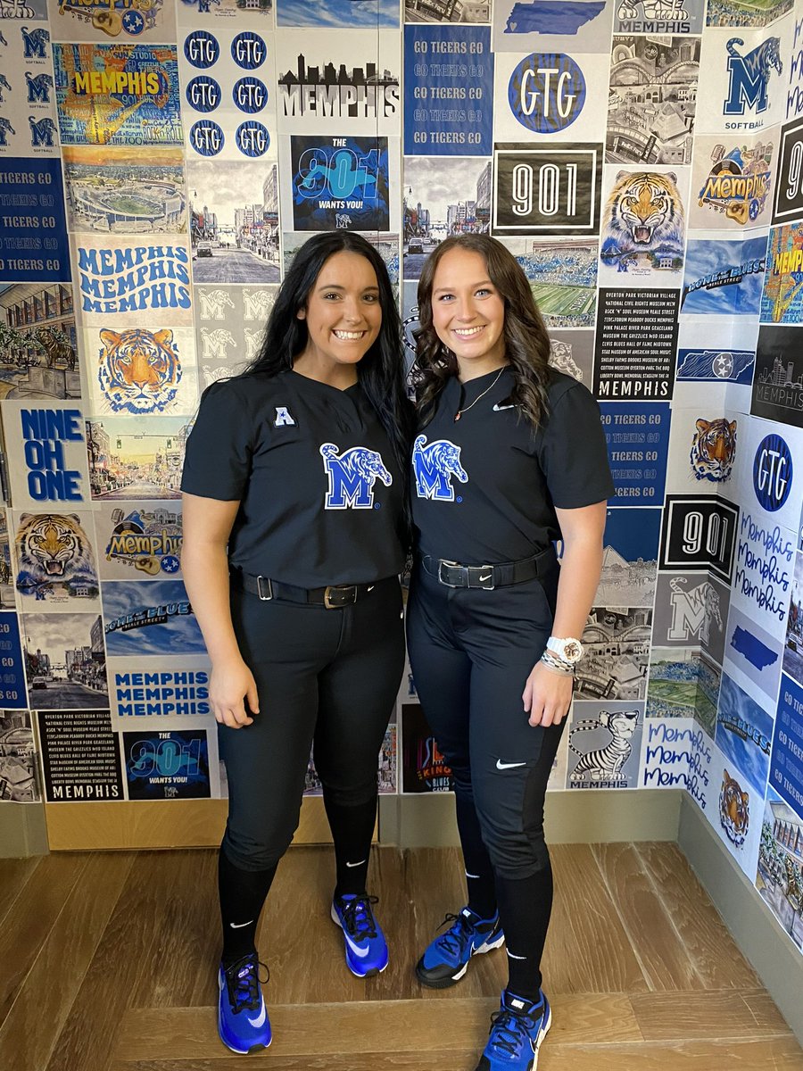 NWCCSoftball's tweet photo. Congrats to Gabby Dickerson and KK Polk on their official visits to @MemphisSoftball #RangerUp https://t.co/YPPoxXZSNW