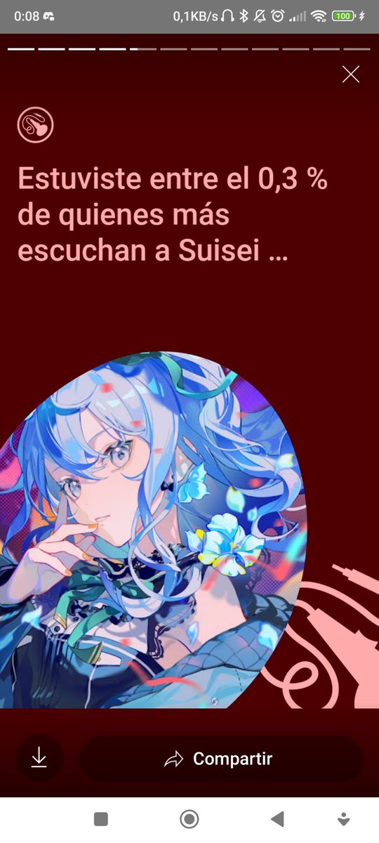 JustKirche's tweet image. So apparently I listen to Suisei a fucking lot