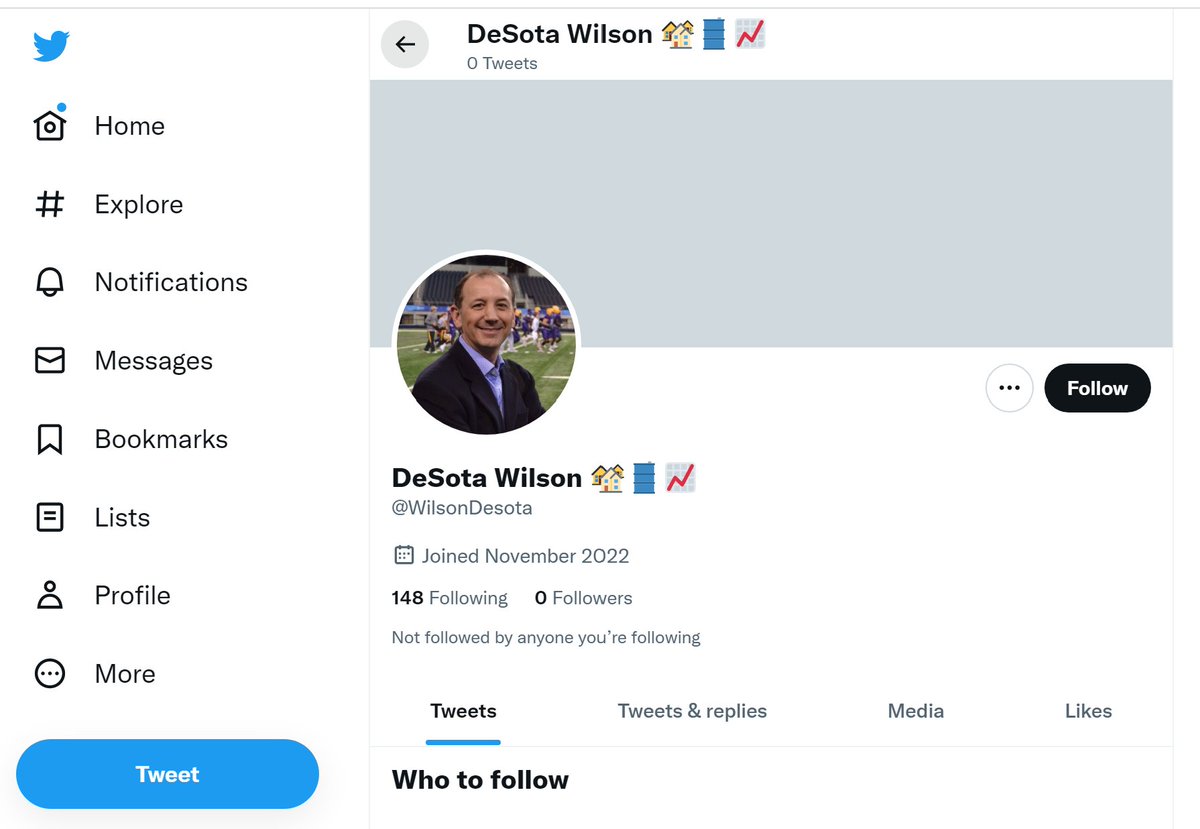 desota's tweet photo. .@TwitterSupport, another impersonation of my #Twitter account... this is absurd... Thanks for any assistance you can provide in removing or deleting this profile from the platform... -DW @elonmusk @Twitter https://t.co/T40oRWsXYw