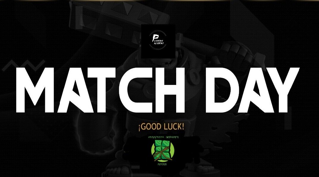 Pushers Academy (@pushers_academy) on Twitter photo #CR 🎮 | ¡GAME DAY! #GoldCupGaming
Lo importante no es que nosotros ganemos, sino que Nacatamal Esports pierda otro partido. 🤫
🆚️ | <a href="/NacatamalEspor1/">Nacatamal Esports</a>
⏰ | 20:30H 🇳🇮🇲🇽
#GoPushers #GOAT𓃵 #CR 🎮 | ¡GAME DAY! #GoldCupGaming
Lo importante no es que nosotros ganemos, sino que Nacatamal Esports pierda otro partido. 🤫
🆚️ | <a href="/NacatamalEspor1/">Nacatamal Esports</a>
⏰ | 20:30H 🇳🇮🇲🇽
#GoPushers #GOAT𓃵