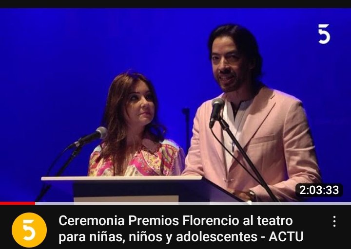 Transmisión de la Gala 60° Aniversario #PremiosFlorencio Conducción: Valeria Maraffi y Sebastián Bandera (<a href="/ValeriaMaraffi/">Valeria Maraffi</a>
y <a href="/ActorSebastian/">Sebastián Bandera</a>) - Ingresá a <a href="/canal5uruguay/">Canal 5 Uruguay</a> o mirala aquí: 
youtu.be/7TFGWaEwLvk