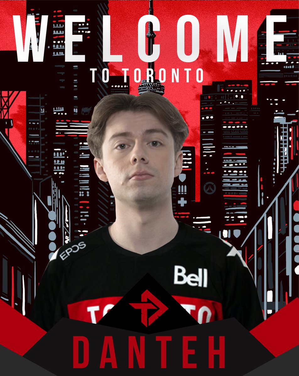 BallSackEsport's tweet photo. The off-season has started! (lol)

In the first move of many, The Toronto Defiant (@TorontoDefiant) have signed Tank/DPS hybrid and former Houston Outlaw, Danteh (@danteh)

Welcome to Toronto! https://t.co/ZBbYkCLehu