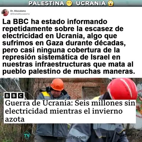 juan_avil3's tweet photo. ⚡#ONU👉 cómplice
#usamiente 👉cómplice
#PrensaBasura 👉cómplice.
Más temprano q' tarde habrá justicia, #PalestinaSeráLibre. https://t.co/YJLrJl6jIm