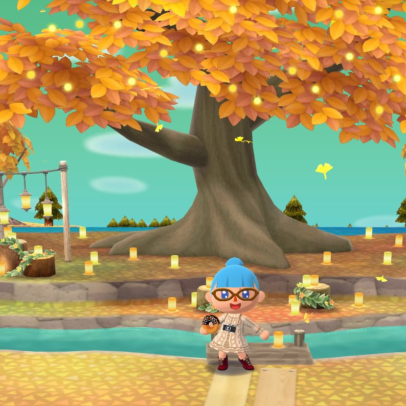 enendain1's tweet photo. ポケ森5周年　楓がきれい
＃ポケ森 https://t.co/EKDGGxlWfh