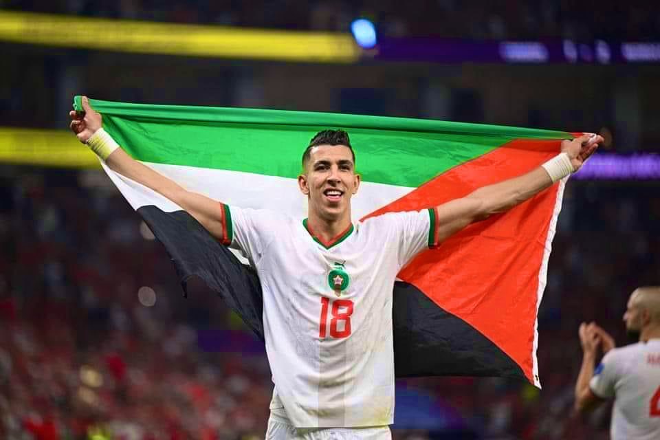 HamzaN22's tweet photo. ألف ألف مبروك للمغرب وللعرب جميعاً ❤️ ، أسود الأطلس يفعلها ويذهب الى الدور 16 🇵🇸🇲🇦 https://t.co/jGHEzvqiiH