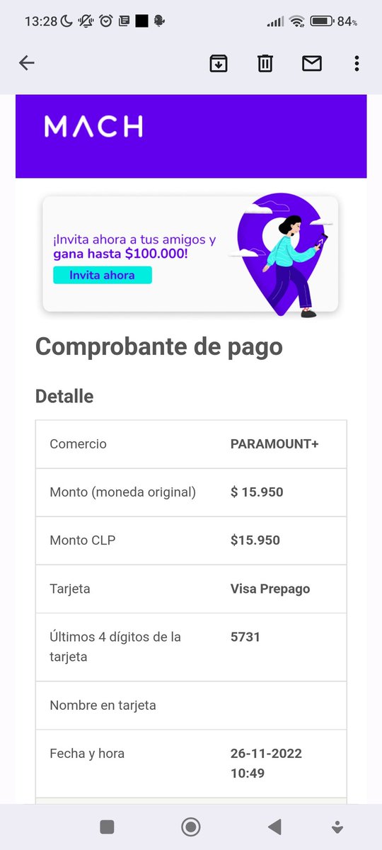 radamantus's tweet photo. @ParamountPlusLA hola..como puedo solucionar mi problema?..compre 12 meses de subscripción y han pasado 6 días y no puedo acceder con mi usuario..tengo el comprobante del pago, pero en el soporte me dicen que la cuenta no existe. Estoy agotado de tratar de encontrar soluciones. https://t.co/OaiE1Ge9Or