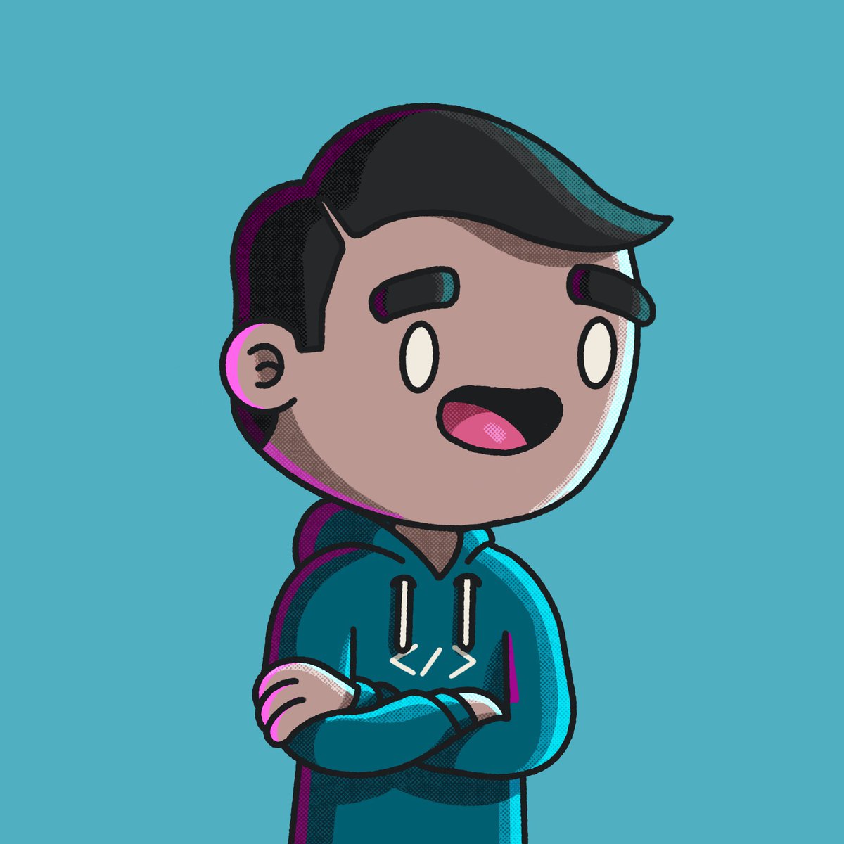 Rocking new custom PFP from <a href="/cjscribble/">CJ Scribbles</a> 

👨🏽‍💻