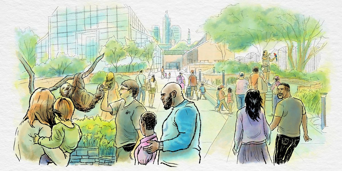 IndianapolisZoo's tweet photo. #BIGNEWS – we are excited to announce our new Campaign for Our Zoo, Our Community, Our World. The Campaign has big plans in store for 2023 &amp; 2024, including new ventures of a reimagined Zoo entry and the International Chimpanzee Complex. 
More details➡️ https://t.co/PyWRdLxMOe https://t.co/33qbYfwlSl