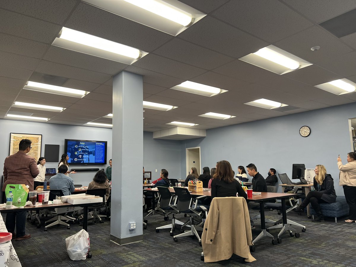 A lovely study break and exhibit opening for Visualizing Our Identities and Cultures for Empowerment (VOICE), on display *now* in the OC&amp;SEAA Center: sites.uci.edu/voice/
