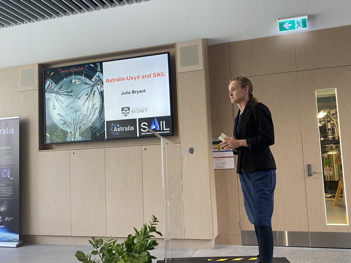 AstroAstralis's tweet photo. Astralis-USyd Director Prof Julia Bryant warmly welcomed ESO @ESO delegation visiting the  University of Sydney today.  (credits: Vimal Parashar) https://t.co/ZuJ4oIrEKf