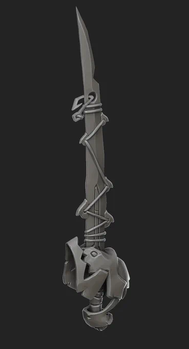 I will look forward to finish this one as well, sculpt is almost done, only retopo and texturing left. 