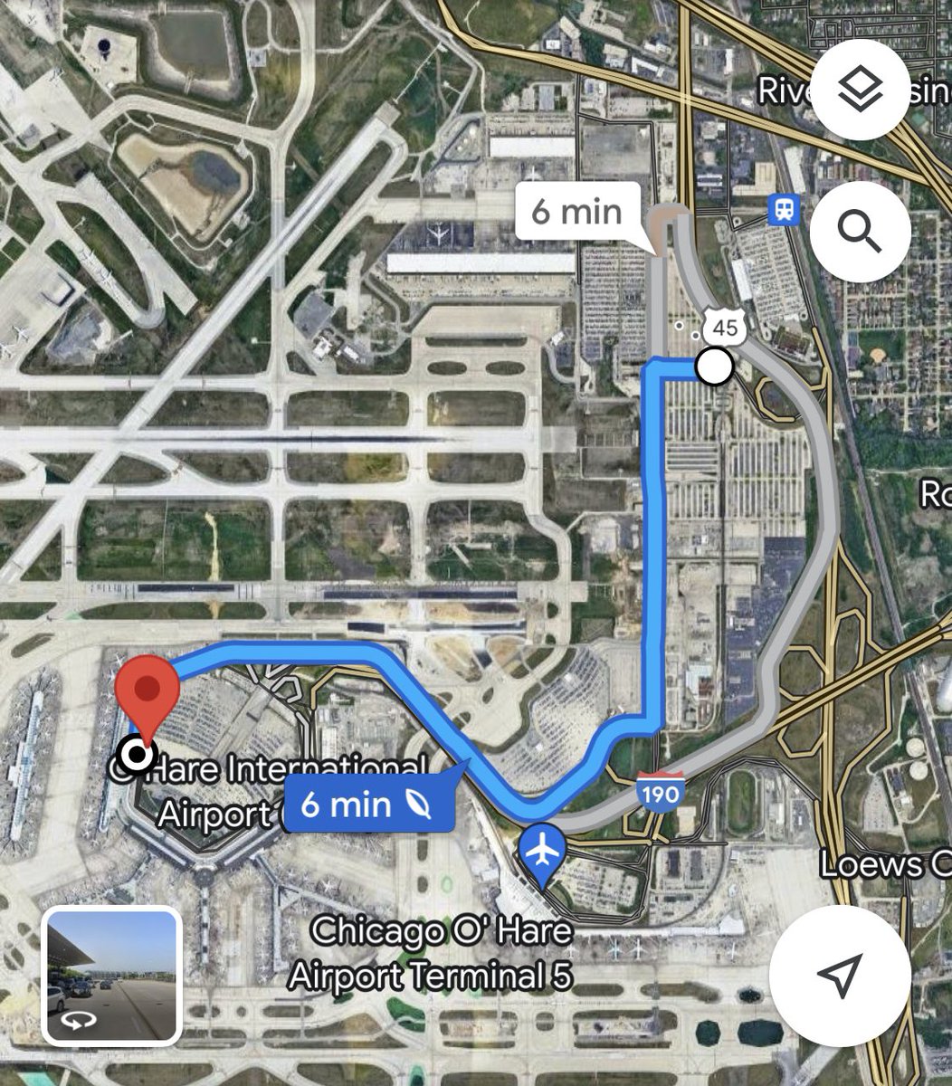 I managed to leave Madison airport just before 10am, park in some random lot (very far away from ORD terminal 1) at 11:40, take a slow shuttle bus, grab tram, get to Terminal 1, go through security, run the length of T1 🦕, and make my flight that started boarding at 11:50. 😓💪🏻
