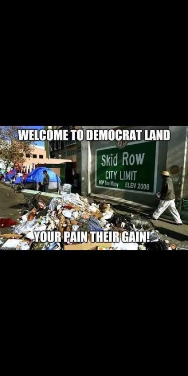 PrepperJapeth's tweet photo. @RepMaxineWaters we also remember, this is your district... https://t.co/Sp7gYEjWeF