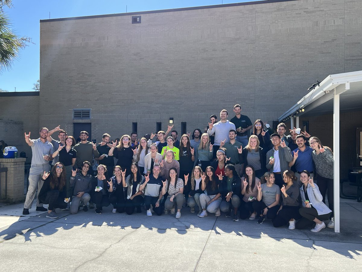 abklein248's tweet image. Celebrated our 3rd DPT completing their didactic component.  Next week finals &amp;amp; then CE 3.  You will be amazing !!@USF_SPT_RS