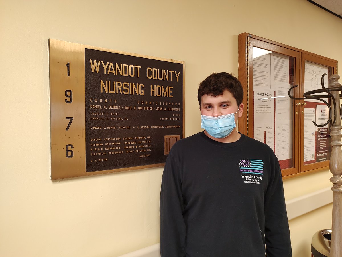 Ag Education Capstone Work Release Sites - love visiting the job sites of our students and thankful to the employers. Thanks to Drain &amp; Gain Tiling, McGuire Wholesale, Lincoln Way Animal Hospital and The Wyandot County Skilled Nursing Home.