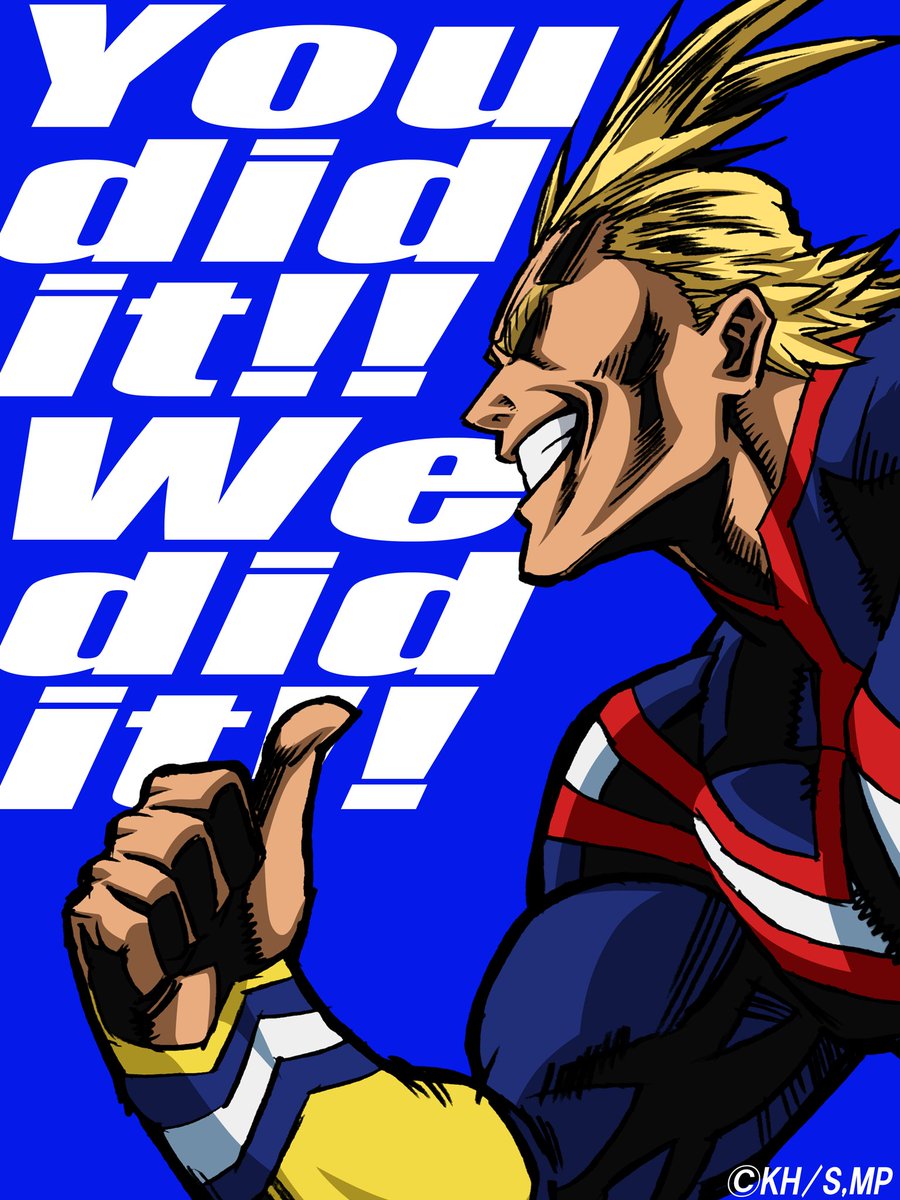 animetv_jp's tweet photo. Special illustration of All Might to commemorate Japan's victory over Spain! PLUS ULTRA! 💪🇯🇵

✨More: https://t.co/atRFpDxcnB https://t.co/b7rIMgUMWB