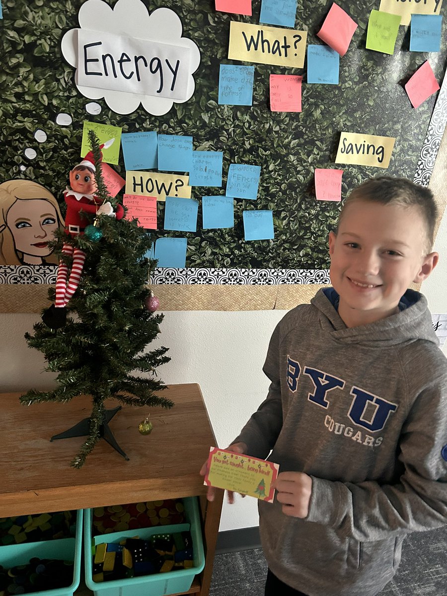 ms_campbelledu's tweet photo. Someone special dropped in today and brought our class a Kindness Tree! Every time they get “caught” being kind they get to add an ornament to the tree! 
#robertsonU #robertsonubuntu @WhitneySBriggs @JodiJordan_JJ https://t.co/vSliDDfNvi