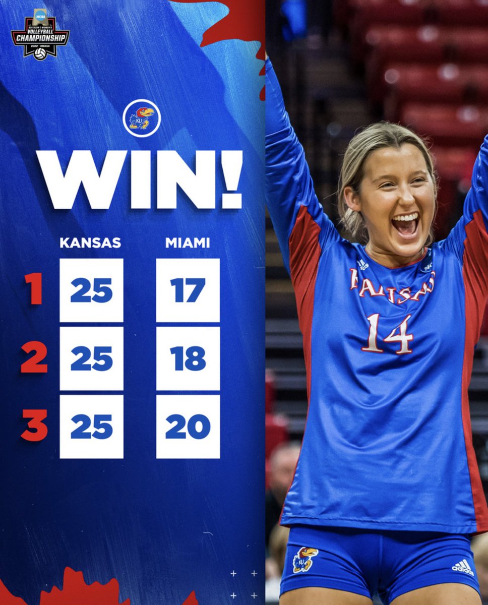 Kansas Volleyball tweet media