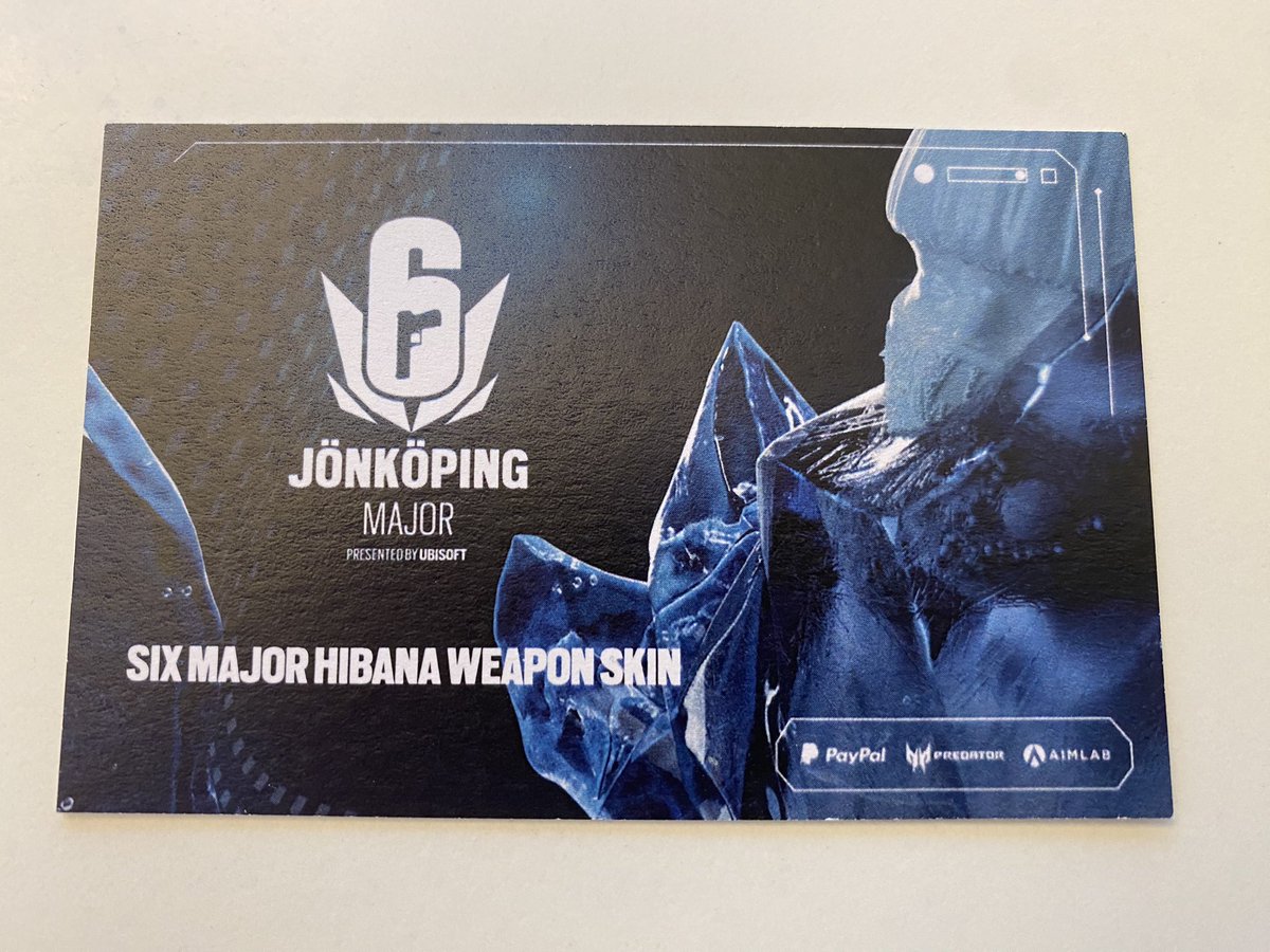GotchaR6's tweet image. Giving away x2 Major Hibana weapon  skins!
To enter:
- Follow me
- Retweet

Winner chosen in 3 days (12/4), GL