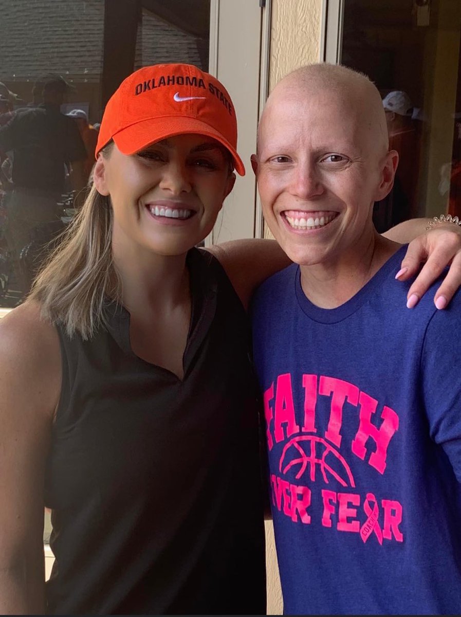 All our love goes to Coach K and her family. She was such a great role model for her players and an inspiration for all of us in the Stillwater community. Faith over Fear – always.