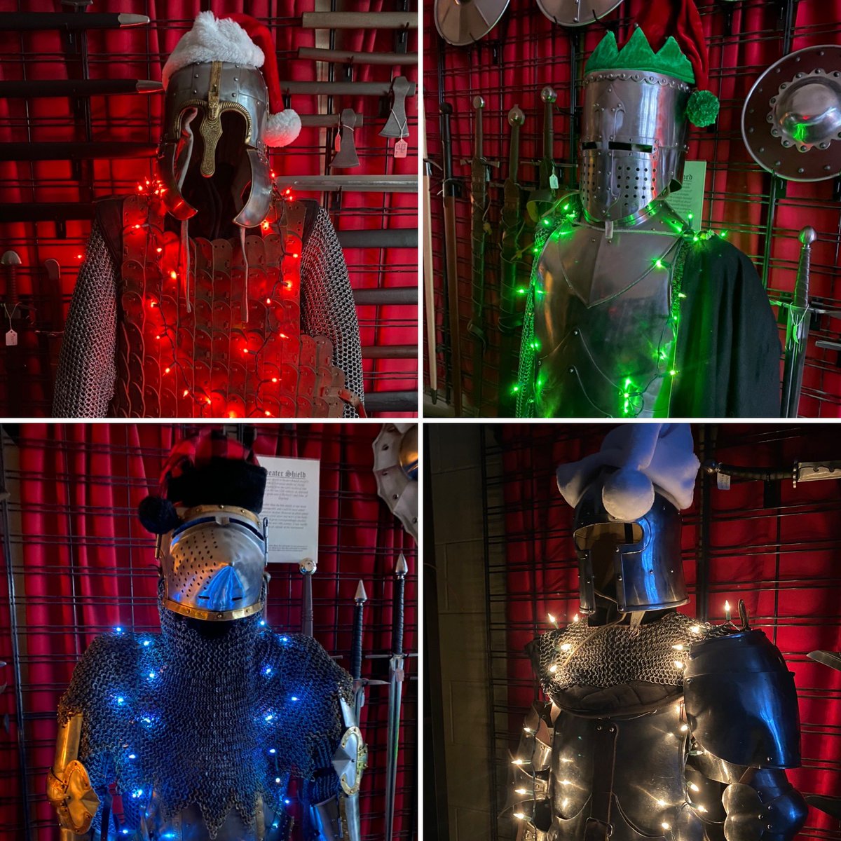 WeSellSwords's tweet photo. December is here and we are making the shop a little more festive !
Stop by the Calgary shop and showroom for some of the best holiday gifts you can find and do your part to support small business by shopping local !!! #yyc #calgary #madeinyyc #shopyyc #shopcalgary #shoplocal https://t.co/fy78IjkJTE