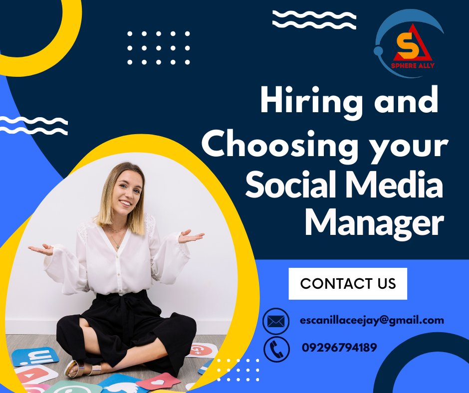 sphereally's tweet photo. "What exactly is a Social Media Manager❓
A Social Media Marketer 🤵  is in charge of posting as a brand account on any given network. With duties, they serve as the brand's voice. 📣"#revifythings #creativemind #successfullideas #socialmediaplatform #socialmediaisthekey https://t.co/yfU9qxWs0b