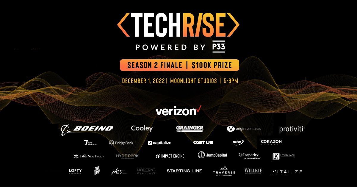 So excited to judge @TechRiseChi tonight along! @geniusguild is proud to be a part of the growing Chicago ecosystem. Watch livestream here: youtu.be/Kk6xMmqAI6E