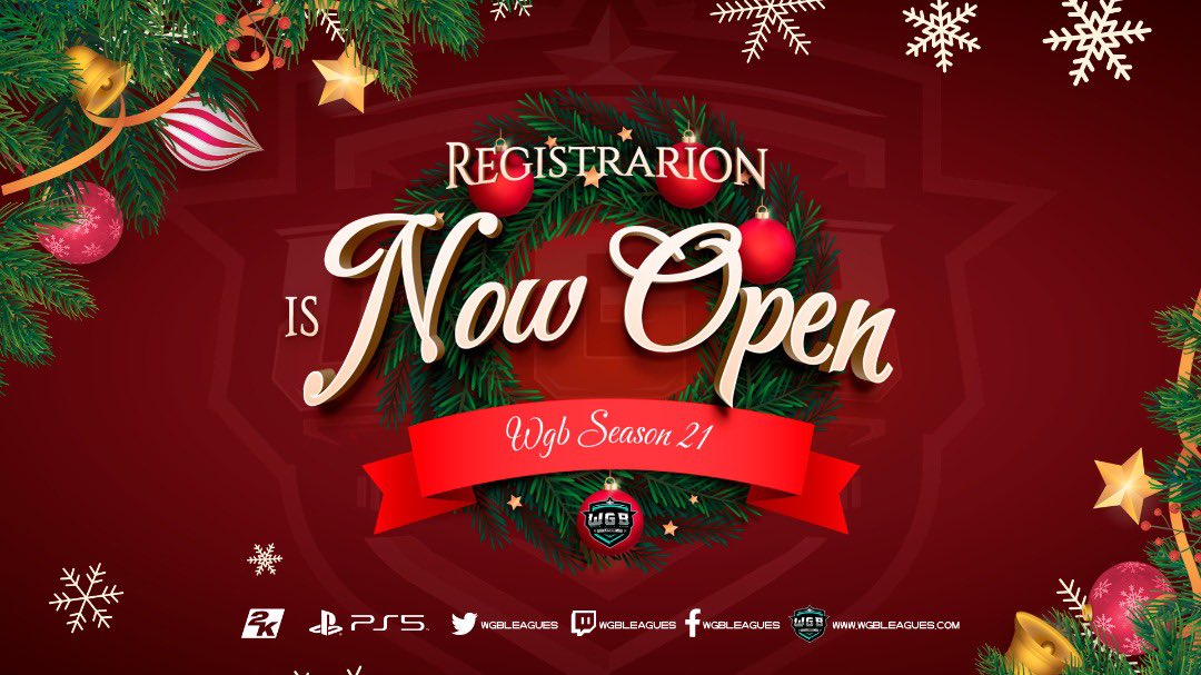 WGB Leagues (@wgbleagues) on Twitter photo 🚨Signups are Open🚨
• WGB SZN 21📋
• Registration link:
wgbleagues.com/registration
@RankEm_ <a href="/youFamousEnough/">2KL</a> <a href="/SinFiltro2k/">SinFiltro2k🇵🇷</a> <a href="/2kCompGames/">Jelani Mitchell</a> <a href="/Big_Brudda_PURP/">Coach Purp</a> <a href="/WalkOnWarriors/">⚠️ Walk-On Warriors</a> 🚨Signups are Open🚨
• WGB SZN 21📋
• Registration link:
wgbleagues.com/registration
@RankEm_ <a href="/youFamousEnough/">2KL</a> <a href="/SinFiltro2k/">SinFiltro2k🇵🇷</a> <a href="/2kCompGames/">Jelani Mitchell</a> <a href="/Big_Brudda_PURP/">Coach Purp</a> <a href="/WalkOnWarriors/">⚠️ Walk-On Warriors</a>