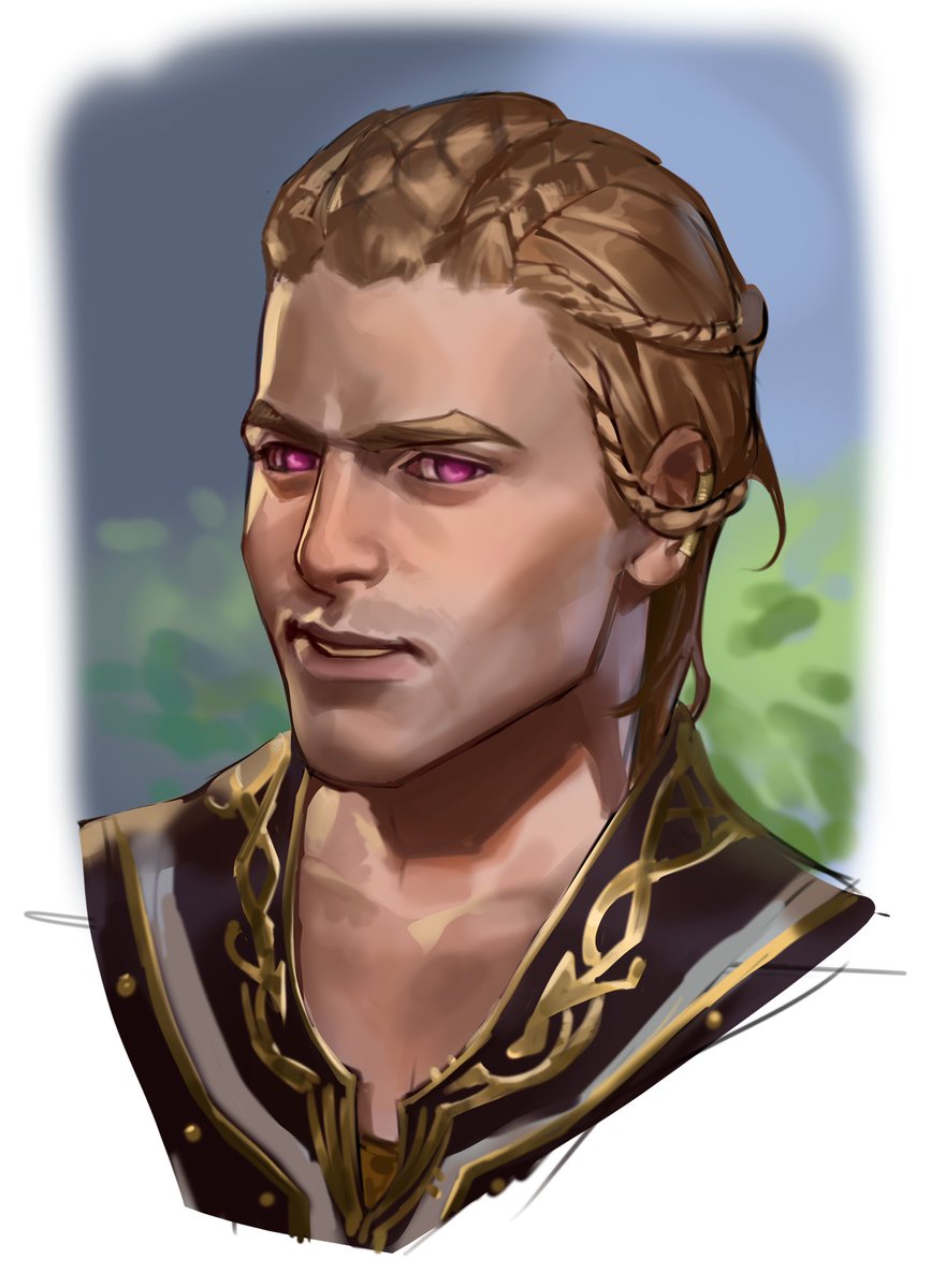 Portraits.  I love the character designs in God of War.
#GodofWarRagnarok #GodofWar #Atreus #heimdall #GOWR