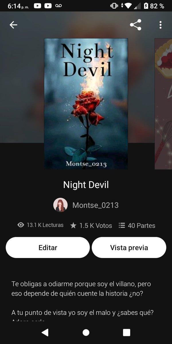 Montse_0213's tweet photo. Estoy muy feliz de que una de mis historias ha llegado a 13k ❤️ muchas gracias a todos por el apoyo✨ #Wattpad https://t.co/AnFyXcb5aq
