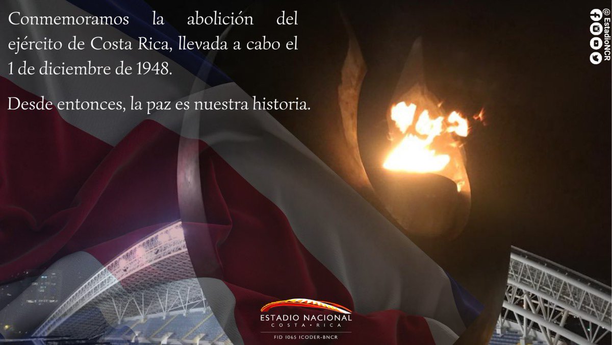 Feliz día de la Abolición del ejército.